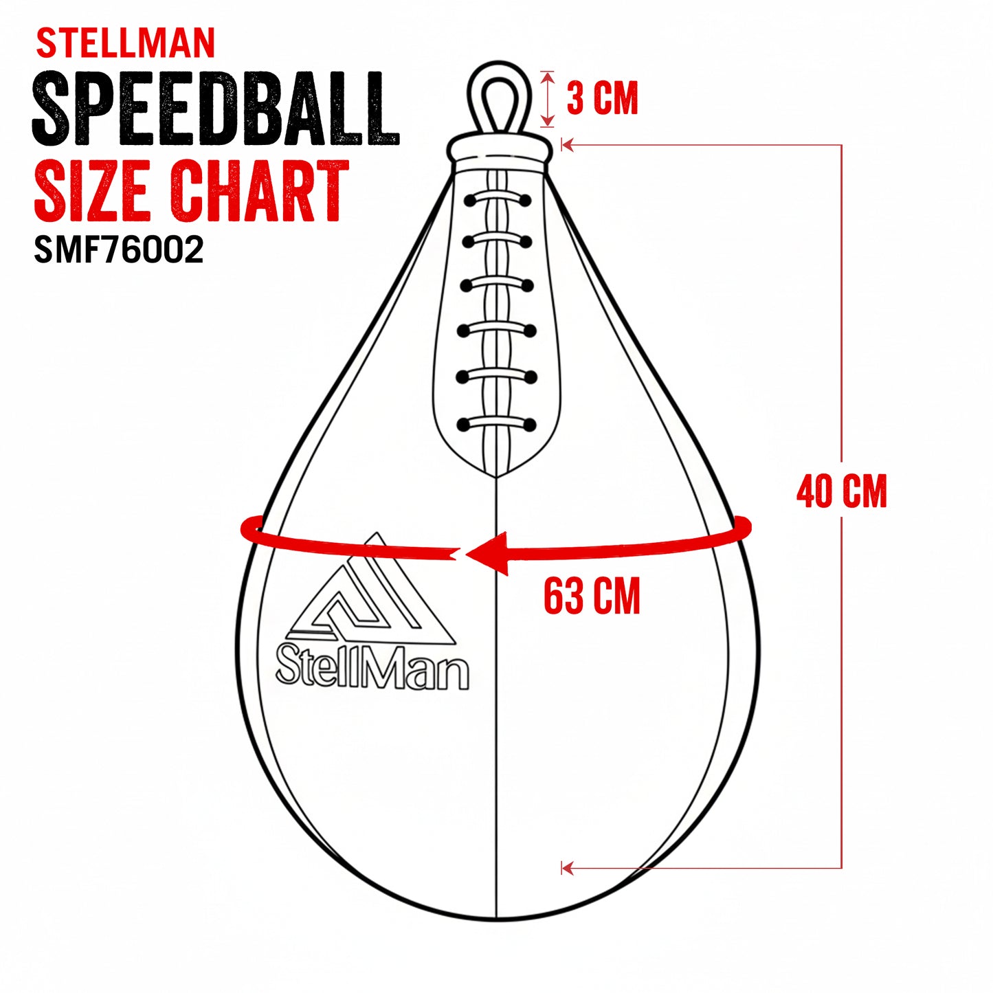 StellMan ImpactSphere Boxing Speed Bag