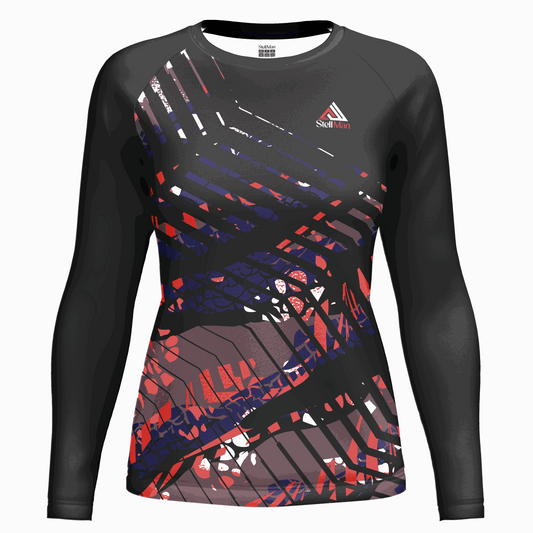 StellMan Vibe Women's Sublimated Rash Guard – Performance