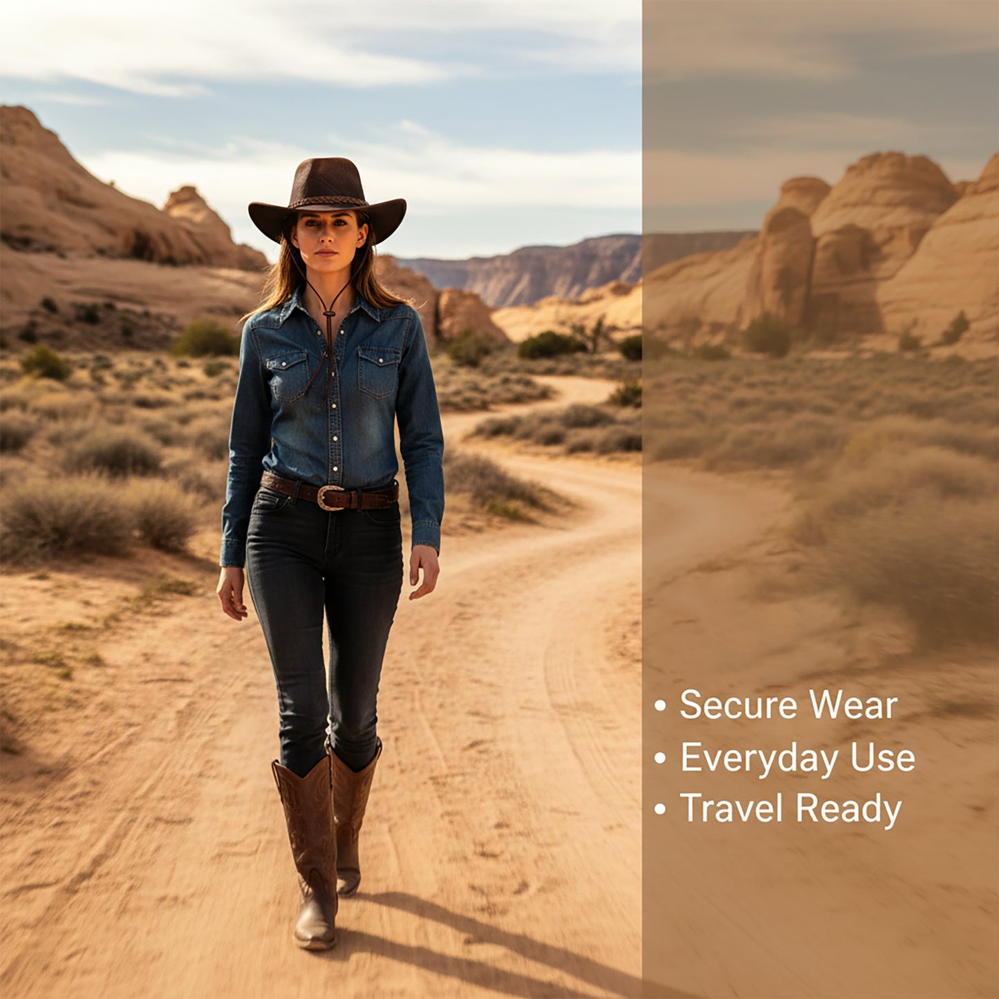 StellMan DustCrest Leather Hat