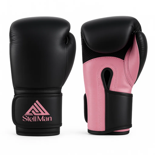 Stellman Armalite Boxing Gloves-Black/Pink