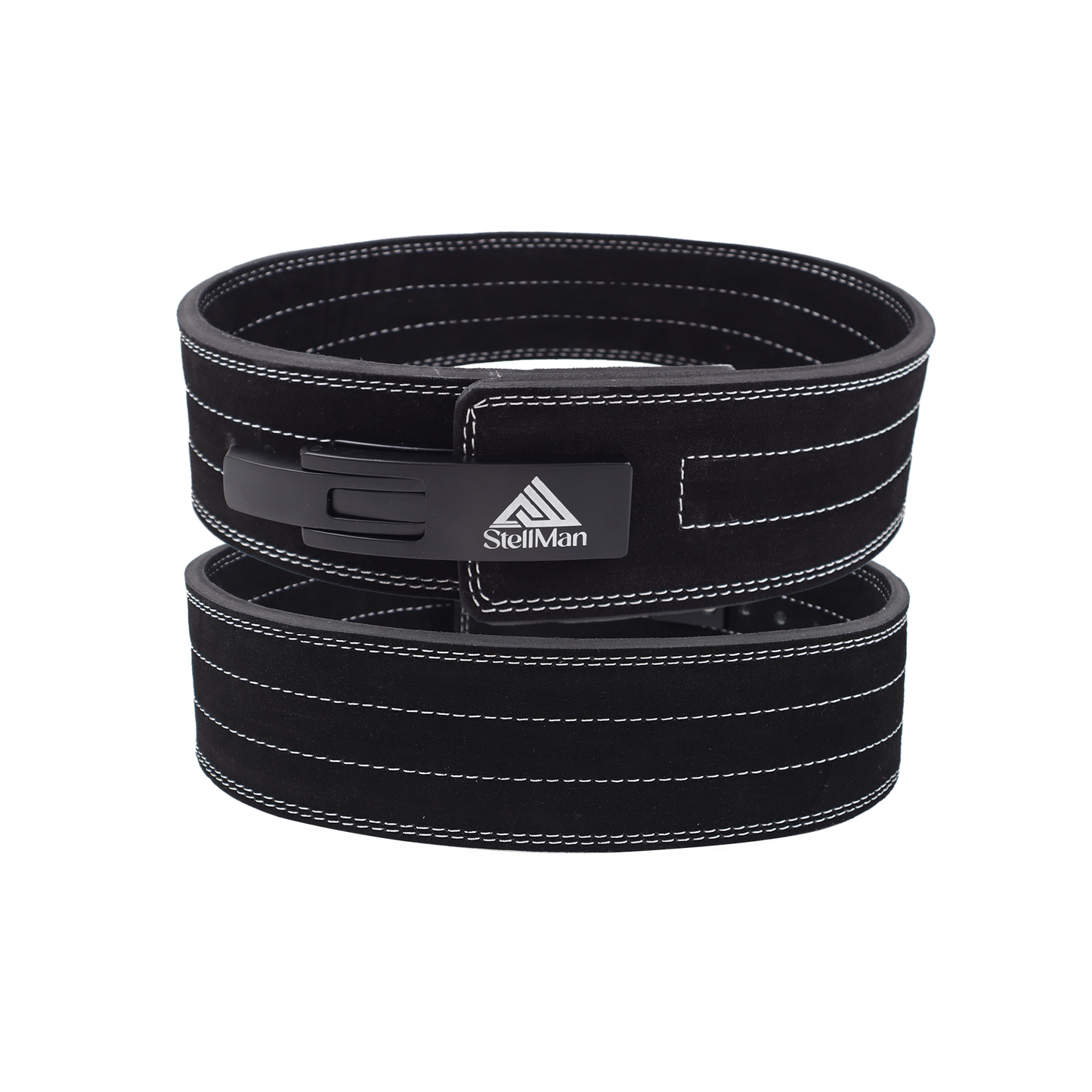 Stellman VeloLock Weight Lifting Belt with Hook - Black/Grey
