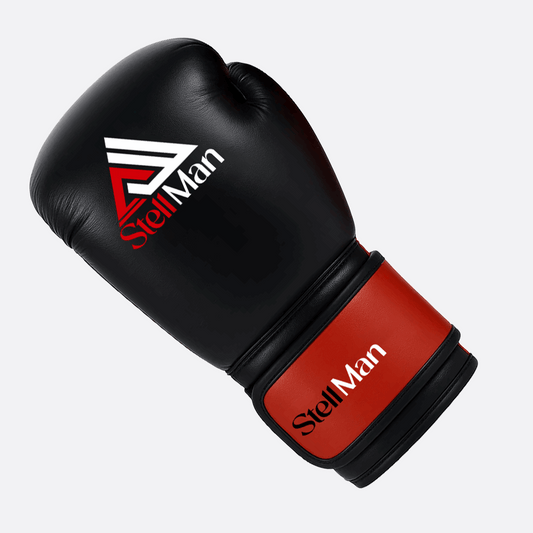 Stellman Mexican Grappling Gloves-Black/Red