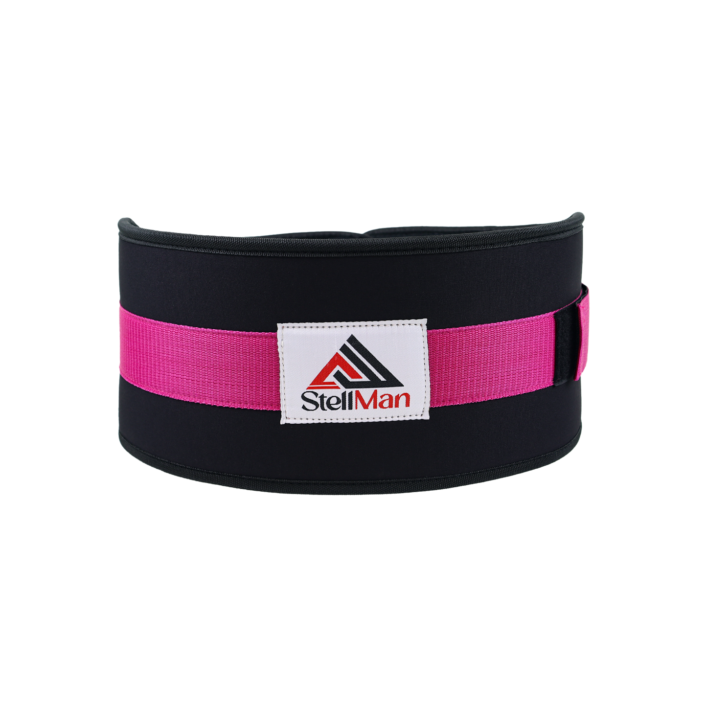 Stellman RecoilDefend Newprene Weight Lifting Belt - Black/Pink