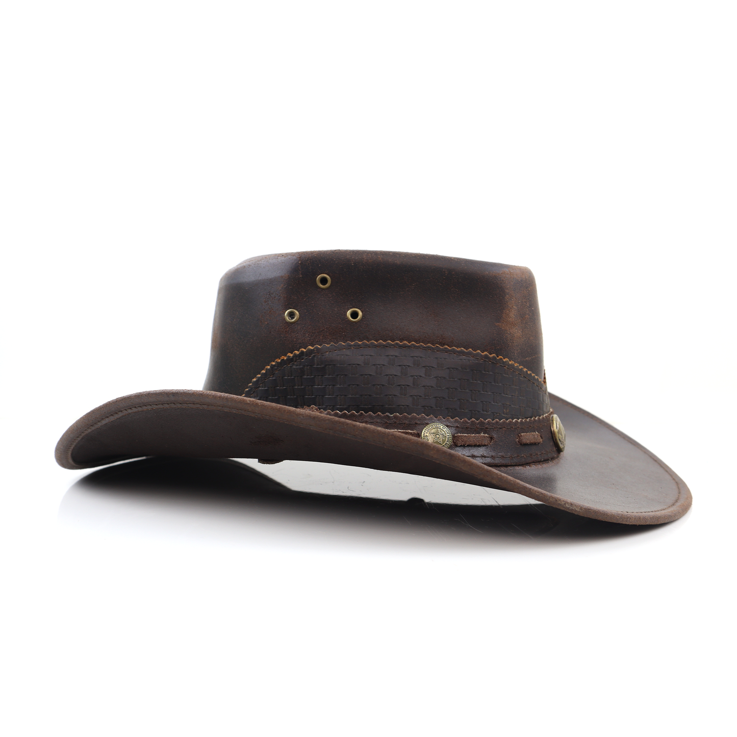Stellman Wild West Lids Leather Hat