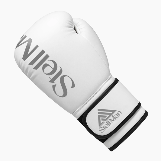 Stellman Lightning Strike White Boxing Gloves