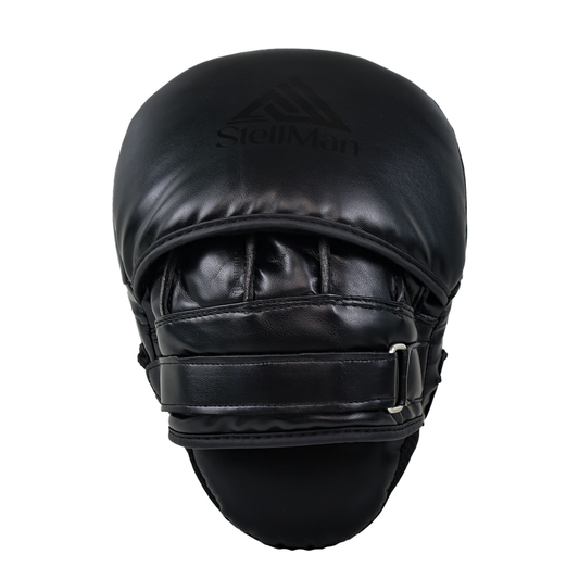Stellman Shock Guard Boxing Focus Mitts – Classic Black Training Pads