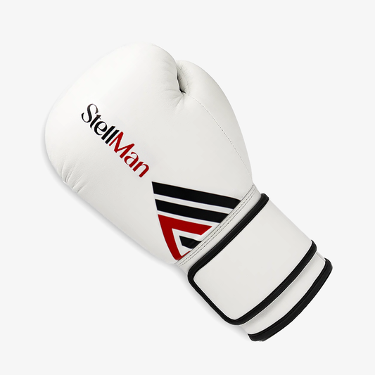 Stellman Iron Fist Professional Boxing Gloves-White