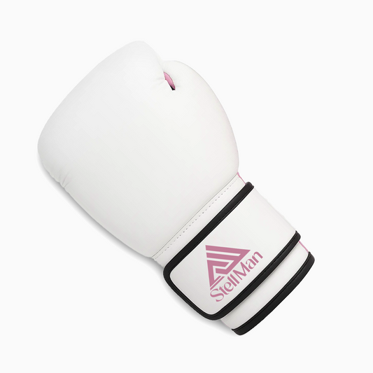 Stellman Winning Boxing Gloves-White/Pink