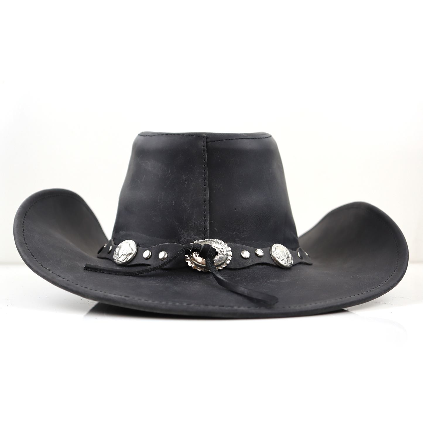 Stellman Rawhide Rodeo Leather Cowboy Hats