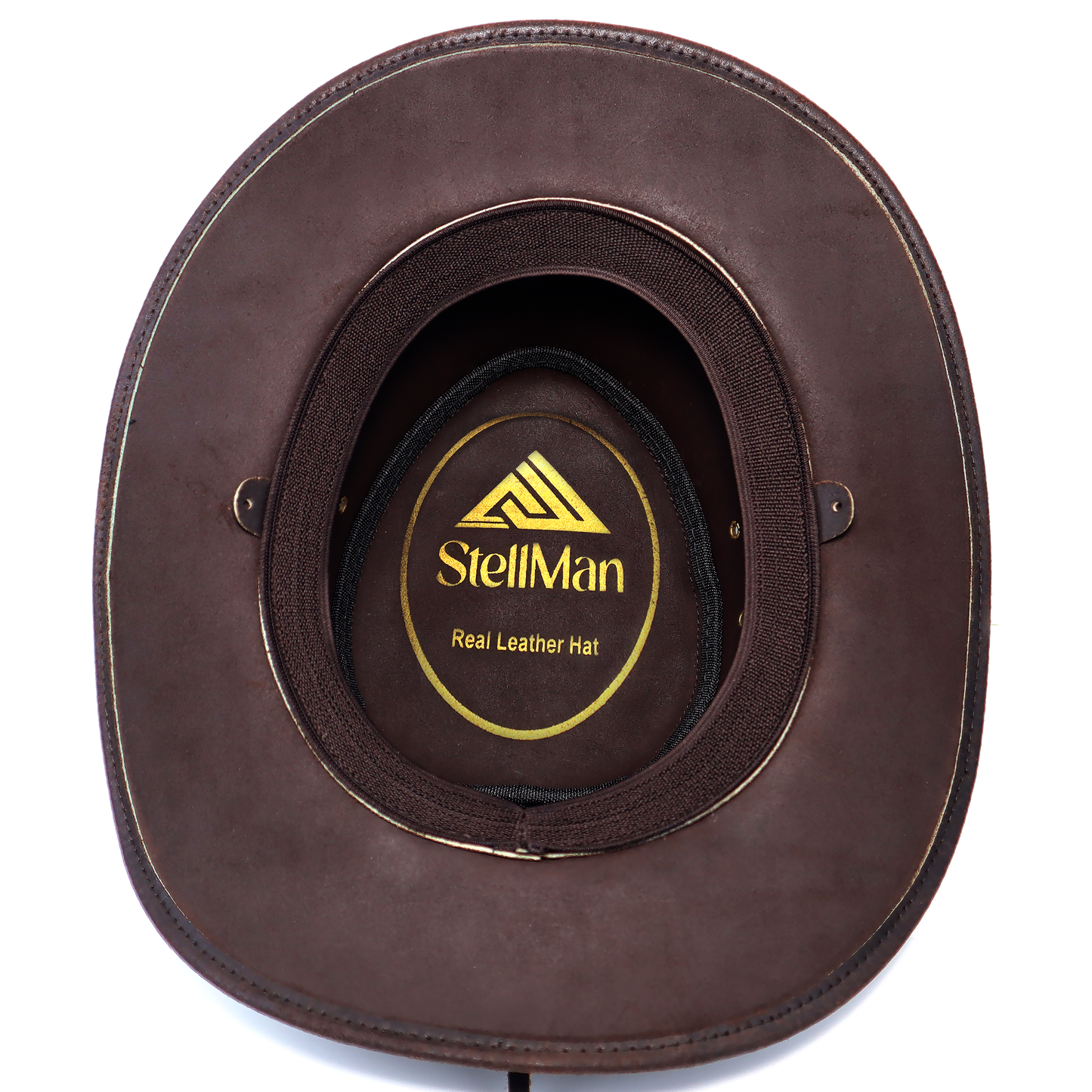 Stellman Smoke Dawson Leather Hats