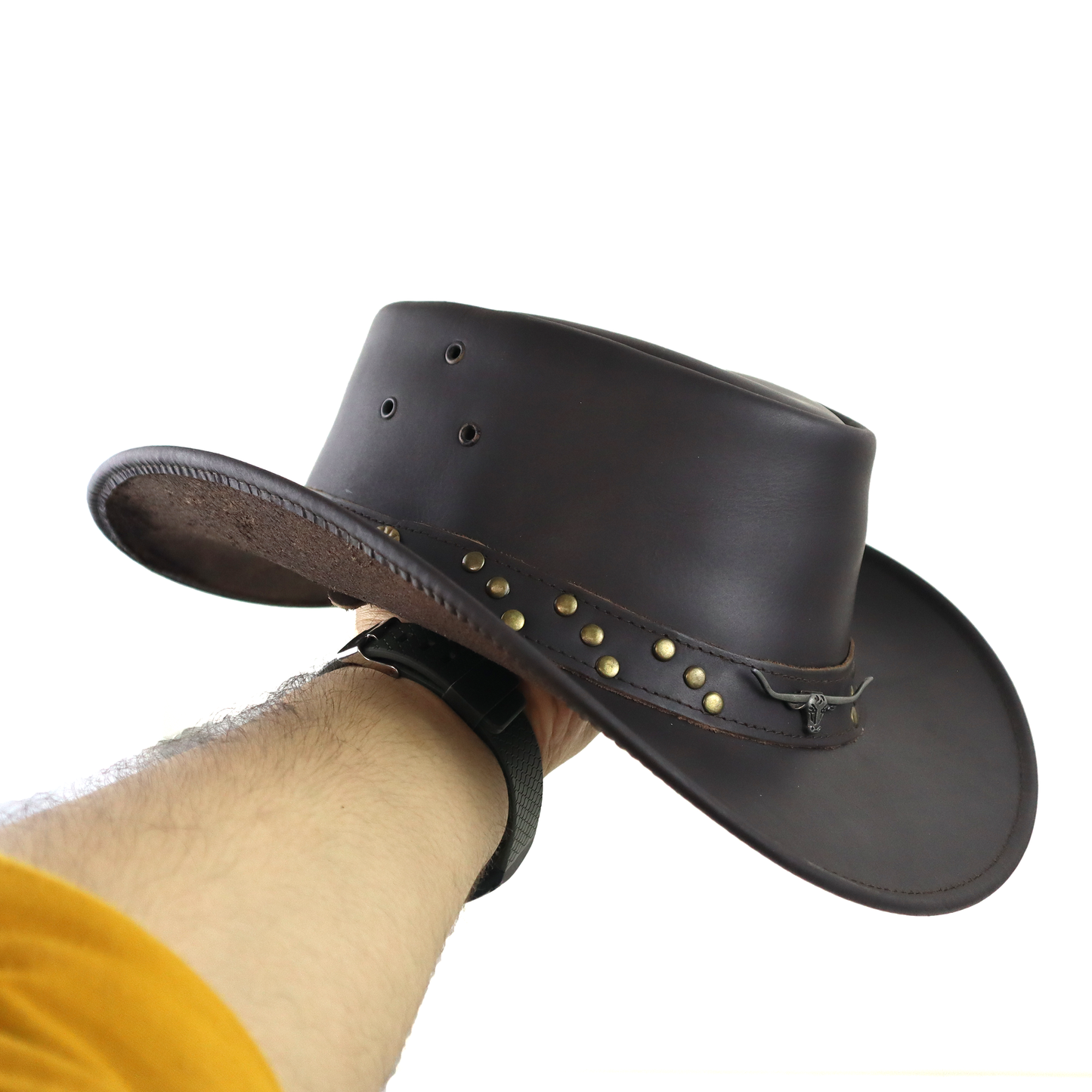 Stellman Dust & Hide Leather Cowboy Hats