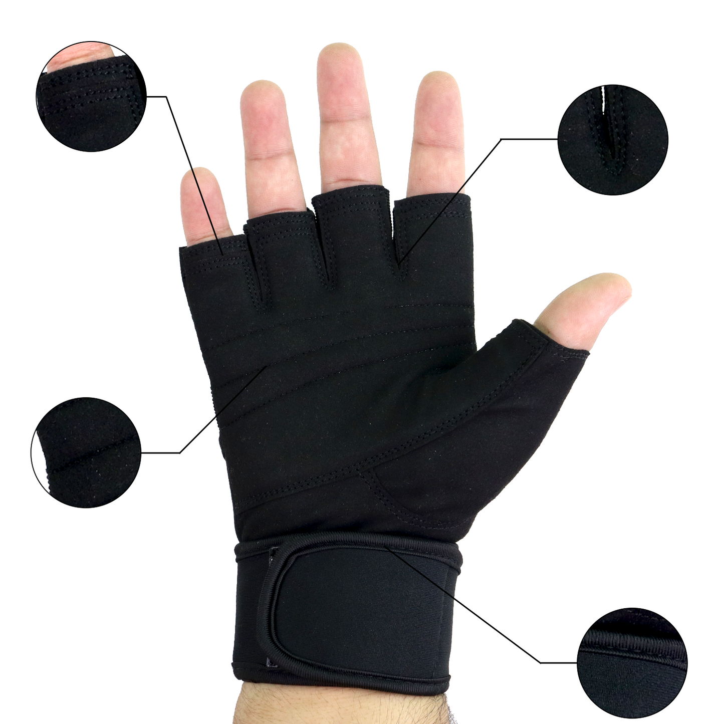 Stellman Velocity Grip Weightlifting Gloves