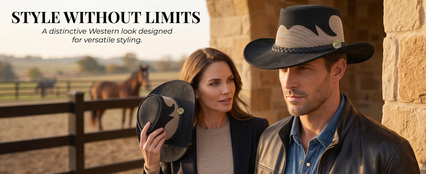 StellMan RavenEdge Leather Hat