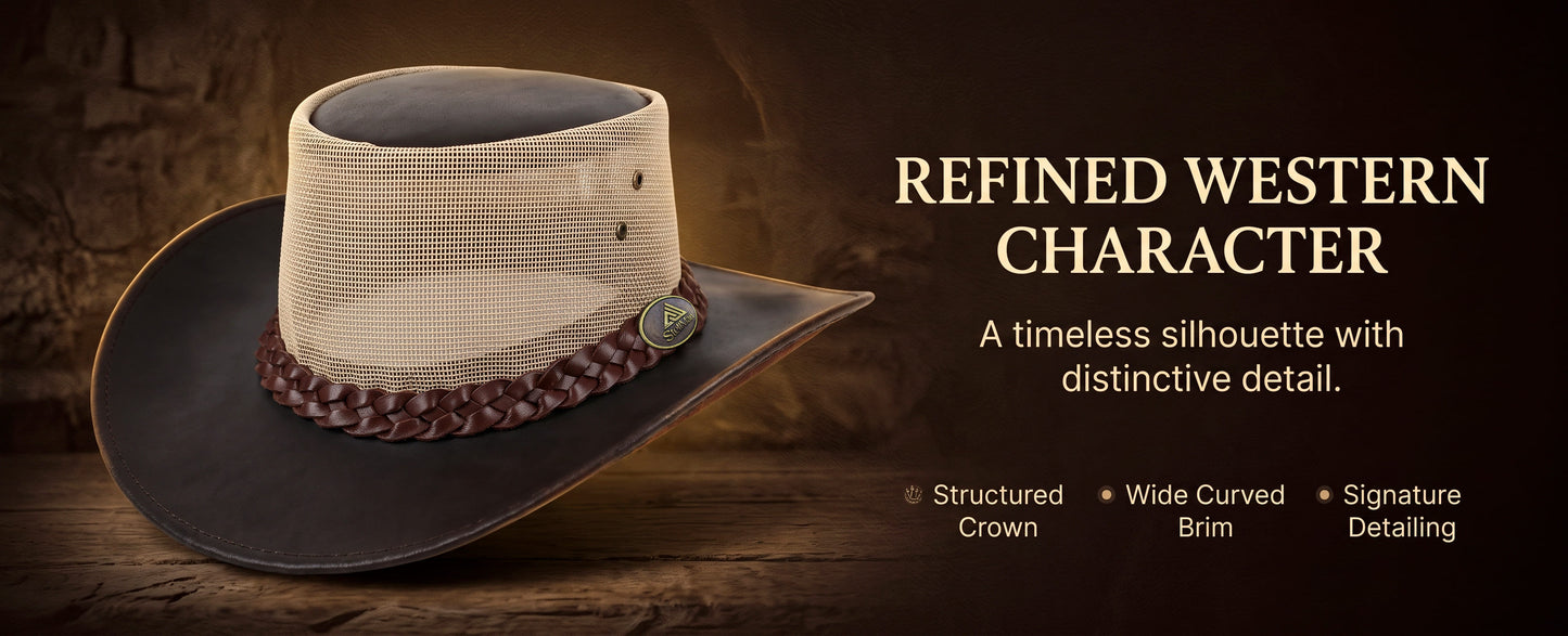 StellMan DesertWind Leather Hat