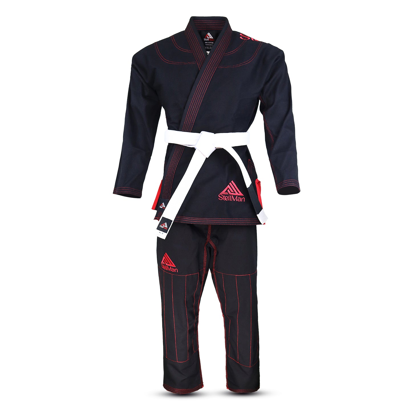 Stellman Core Black Brazilian Jiu Jitsu Mens BJJ Gi