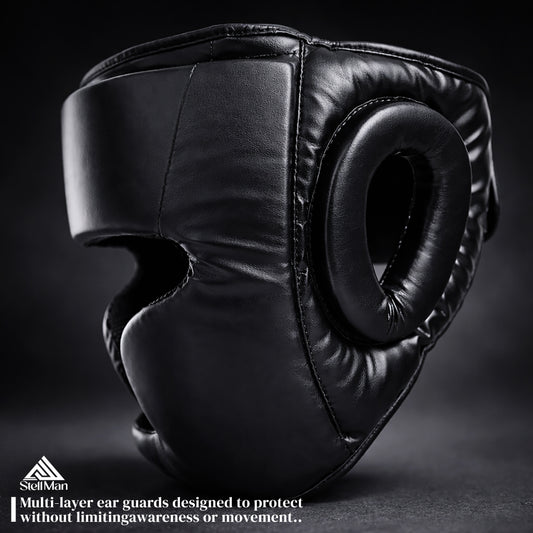 Combat Black Head Gear