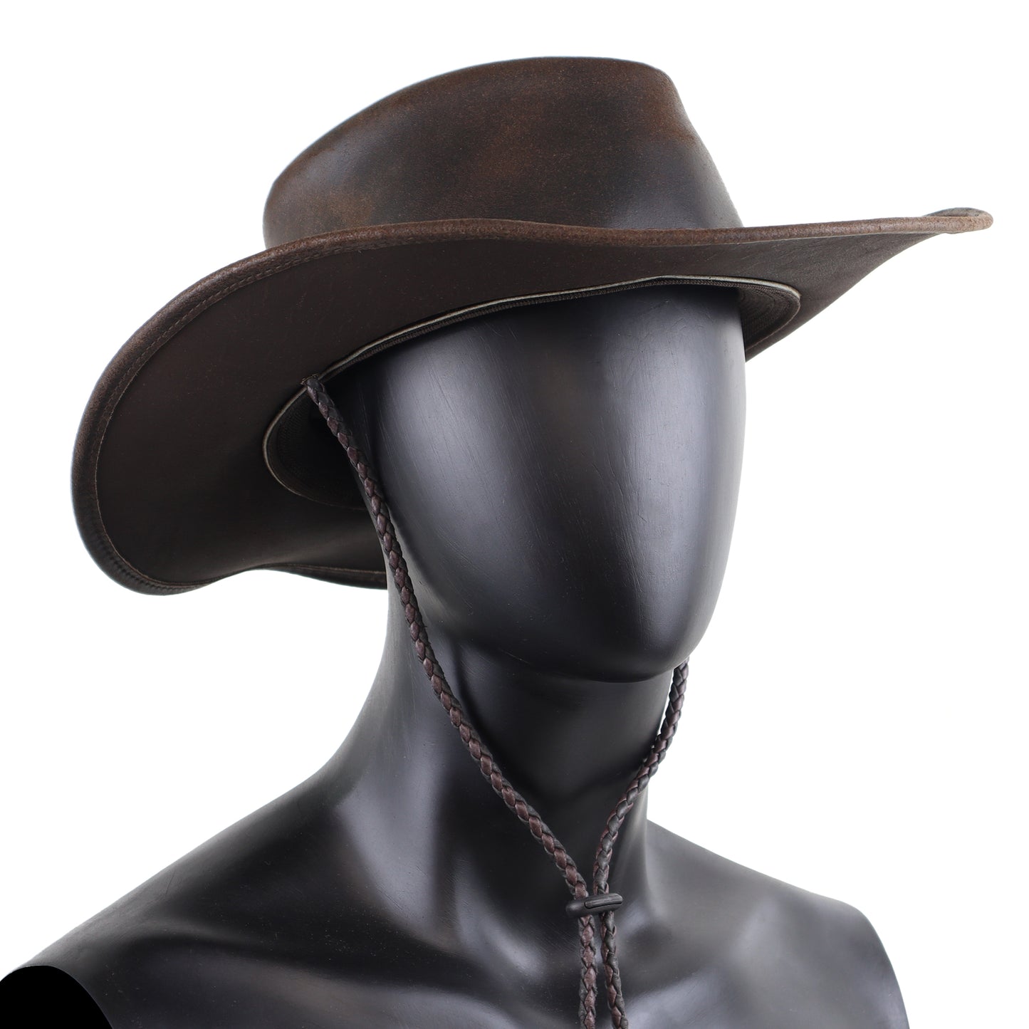 Stellman Midnight Rider Leather Cowboy Hats