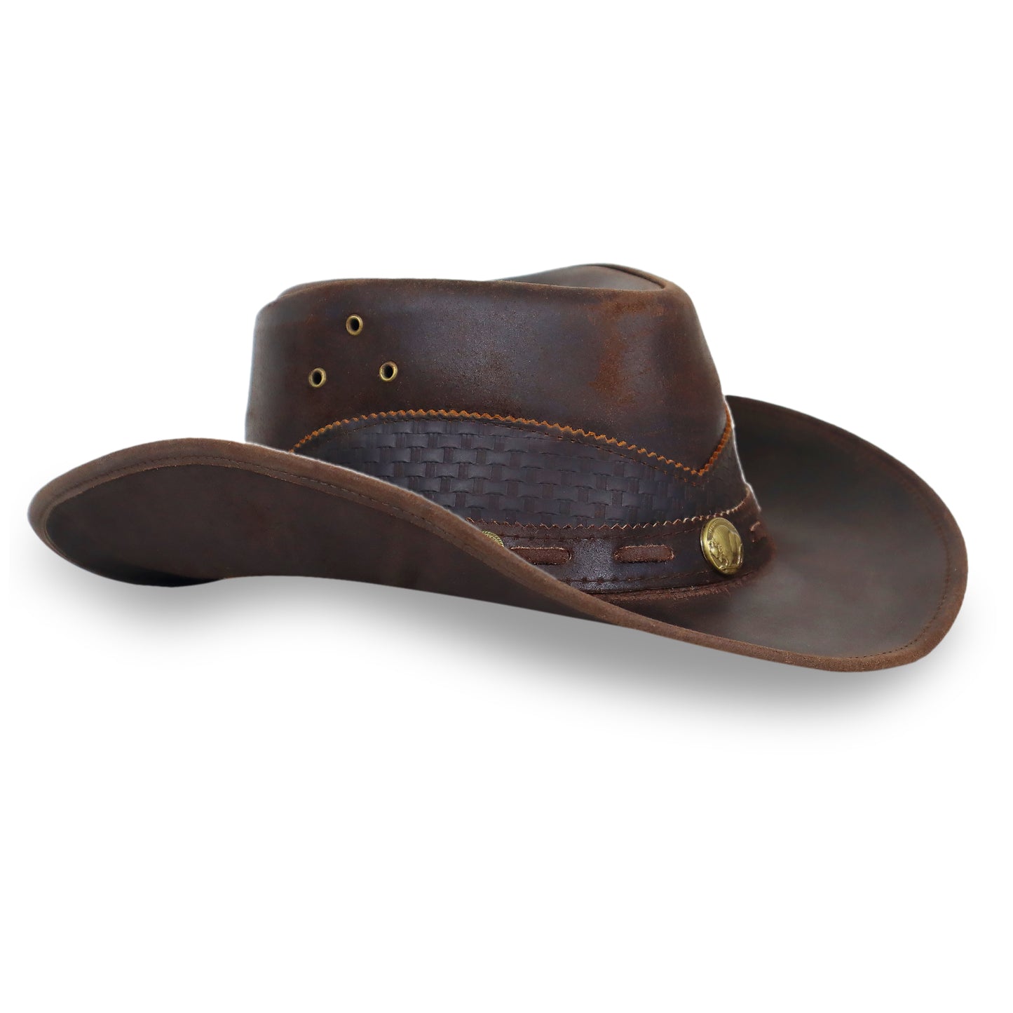 Stellman Wild West Lids Leather Hat