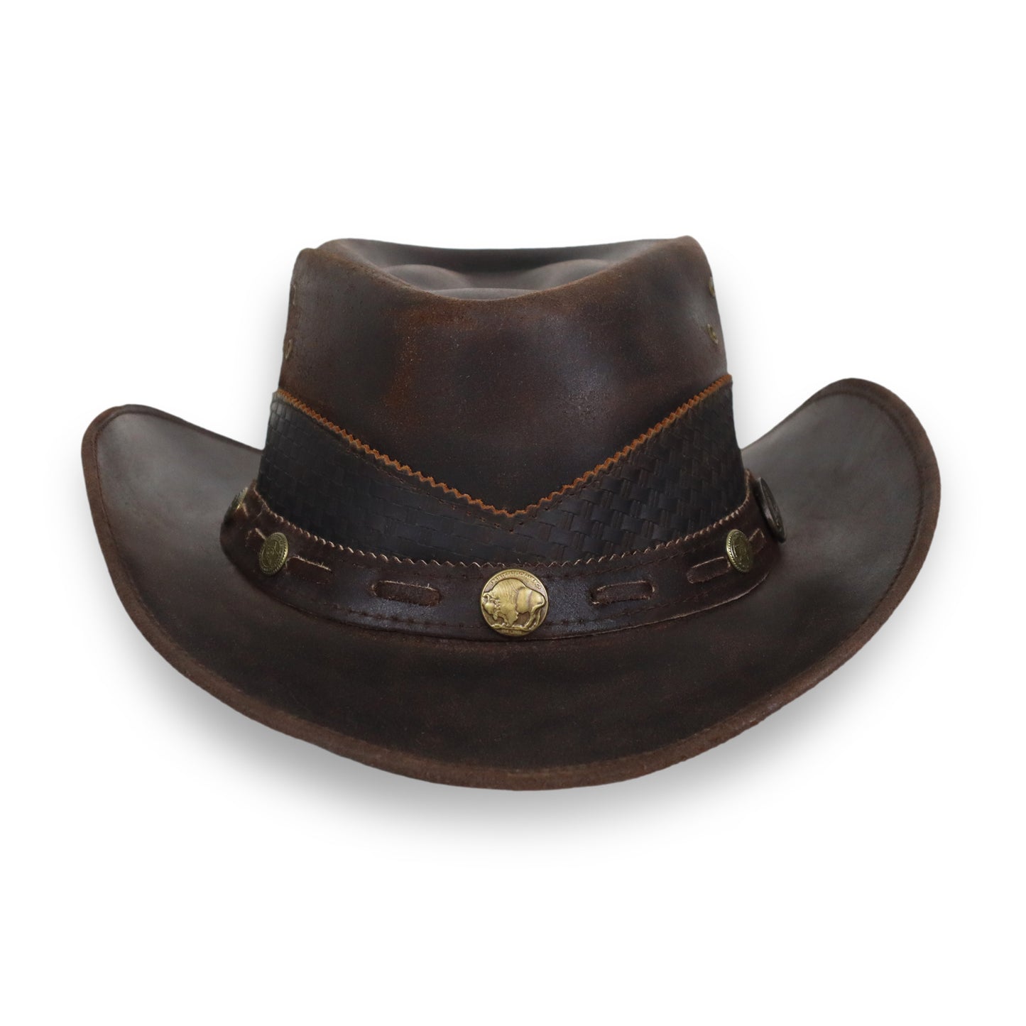 Stellman Wild West Lids Leather Hat