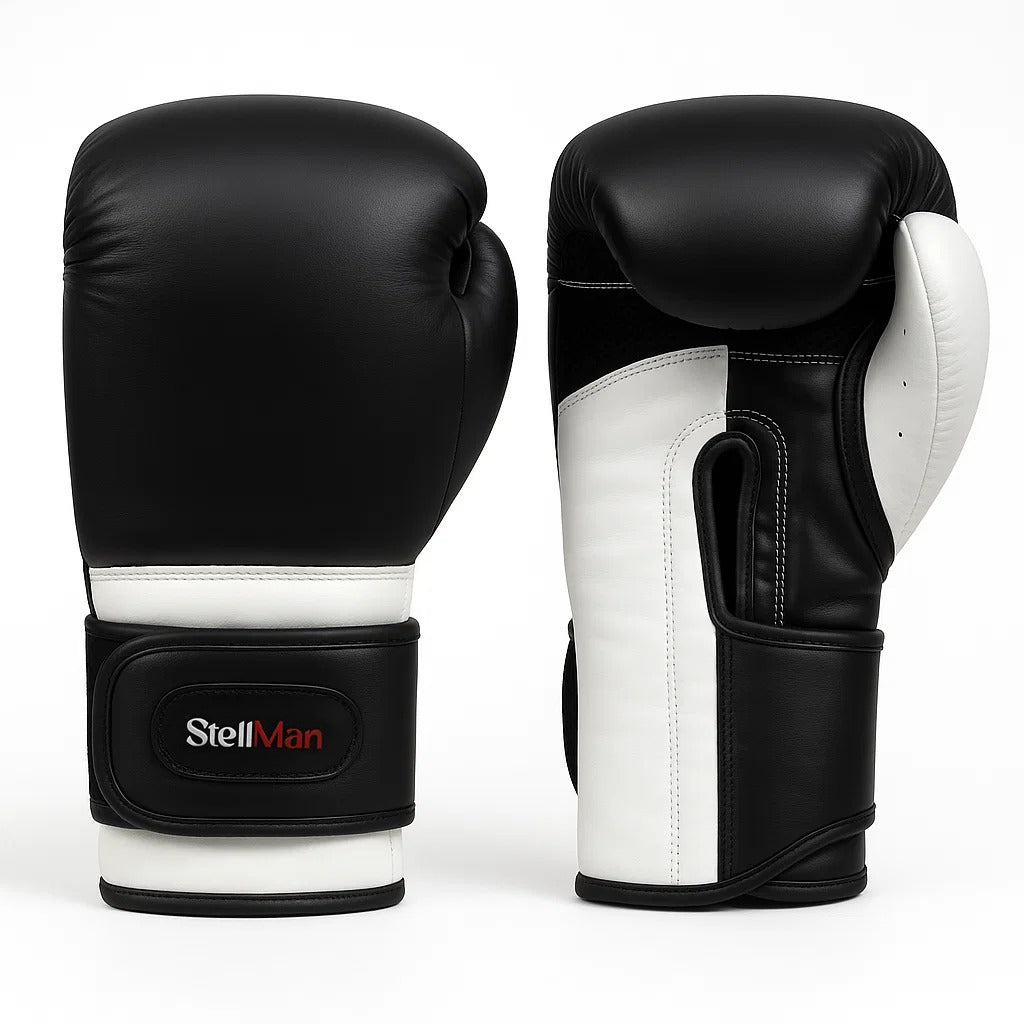 Stellman Impact Evo Kids Boxing Gloves – Black/White