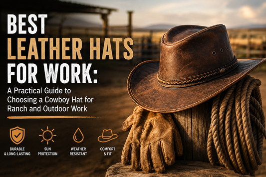 Best Leather Hats for Work: A Practical Guide to Choosing a Cowboy Hat for Ranch and Outdoor Work