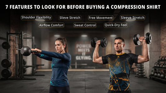 features for compression shirts