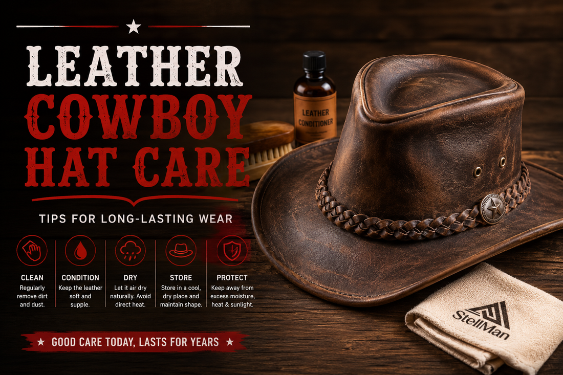 Leather Cowboy Hat Care