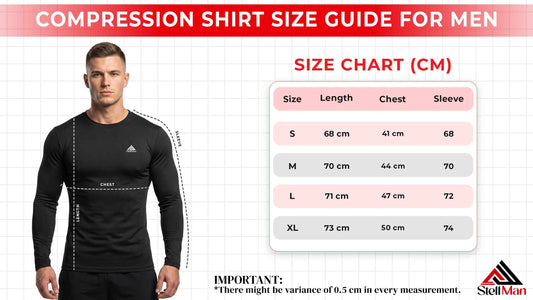 Compression Shirt Size Guide