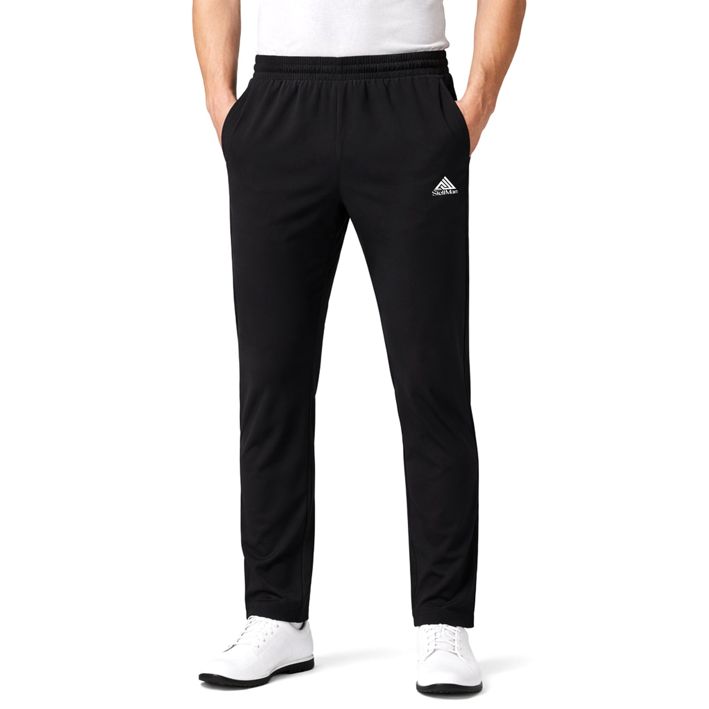 StellMan Men’s Sports Trousers DriveFlex – Quick-Dry Stretch Gym Running Training Pants