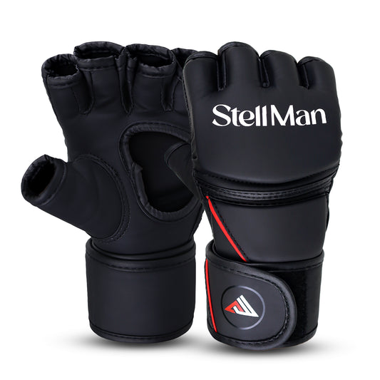 StellMan Grapplex MMA Gloves - Black