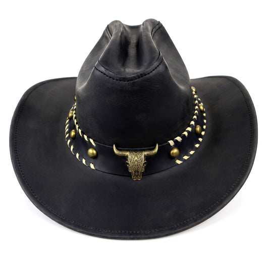 StellMan NightHorn Leather Hat