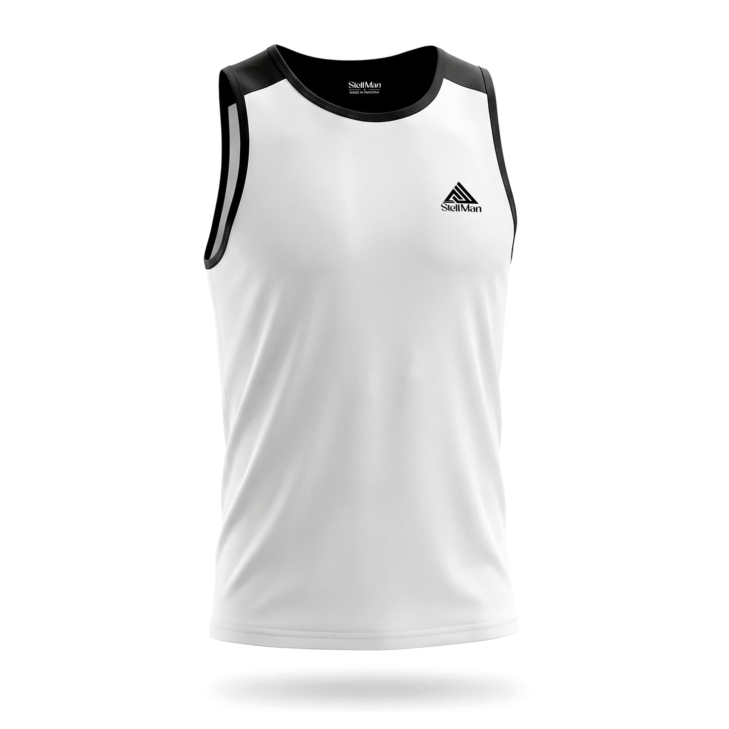 StellMan AeroFlex Men’s Interlock Performance Tank Top – Lightweight Gym & Training Wear