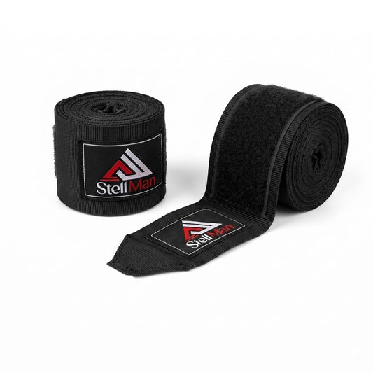 Stellman Warrior Boxing Hand Wraps - Black