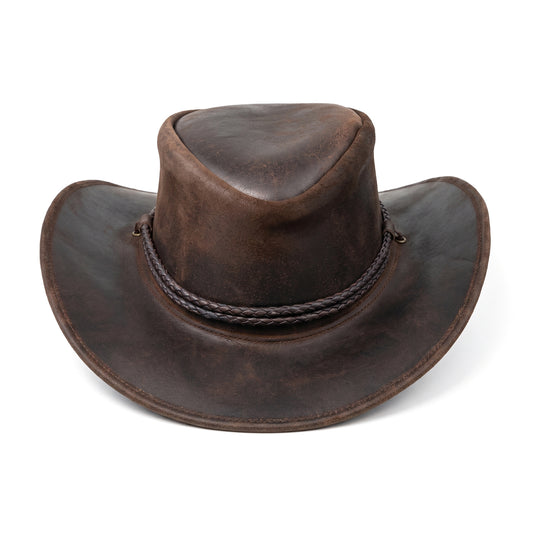 Stellman Midnight Rider Leather Cowboy Hats