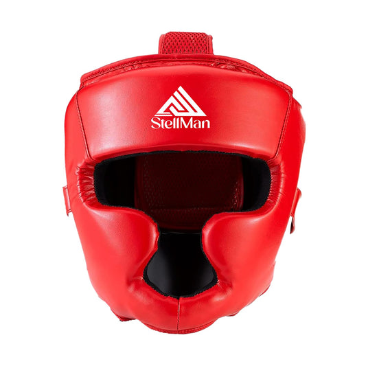 Stellman Warrior Pro Sparring Headgear-Red