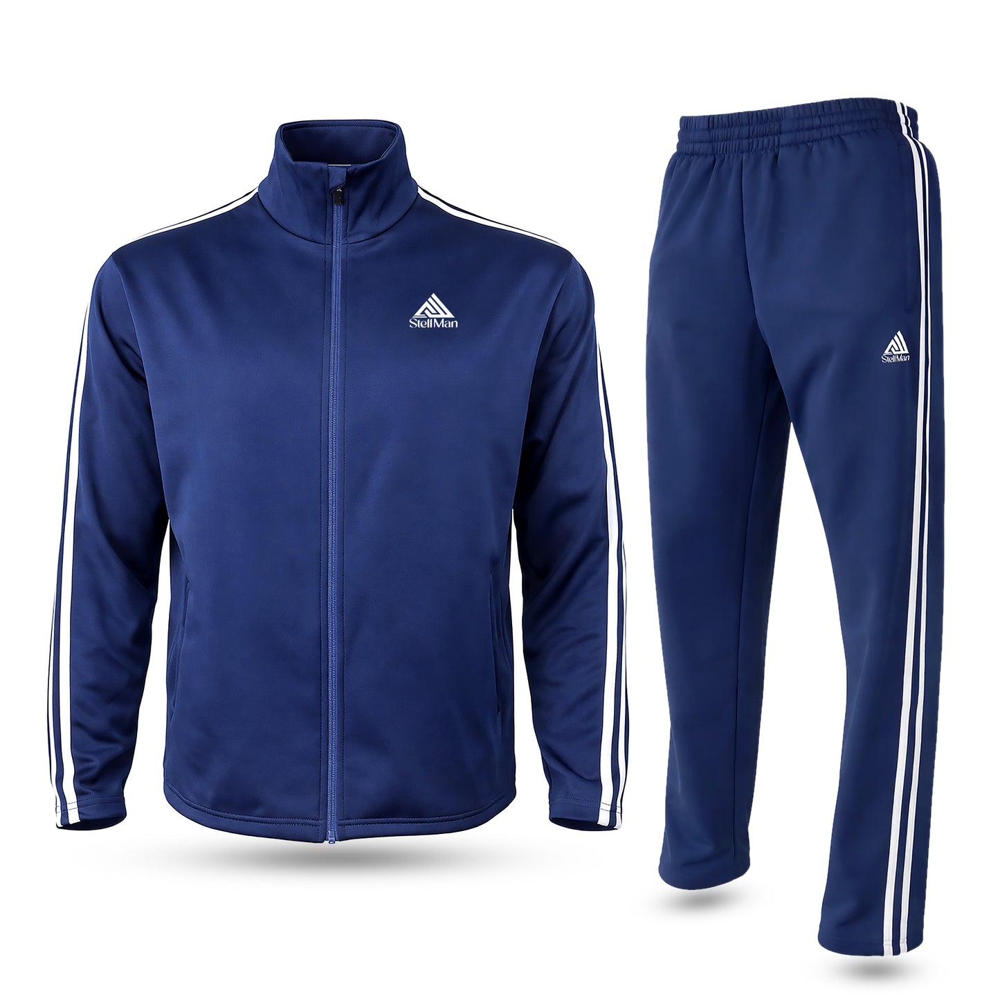 StellMan ApexFlow Men’s Track Suit – Athletic Performance Edition - Blue