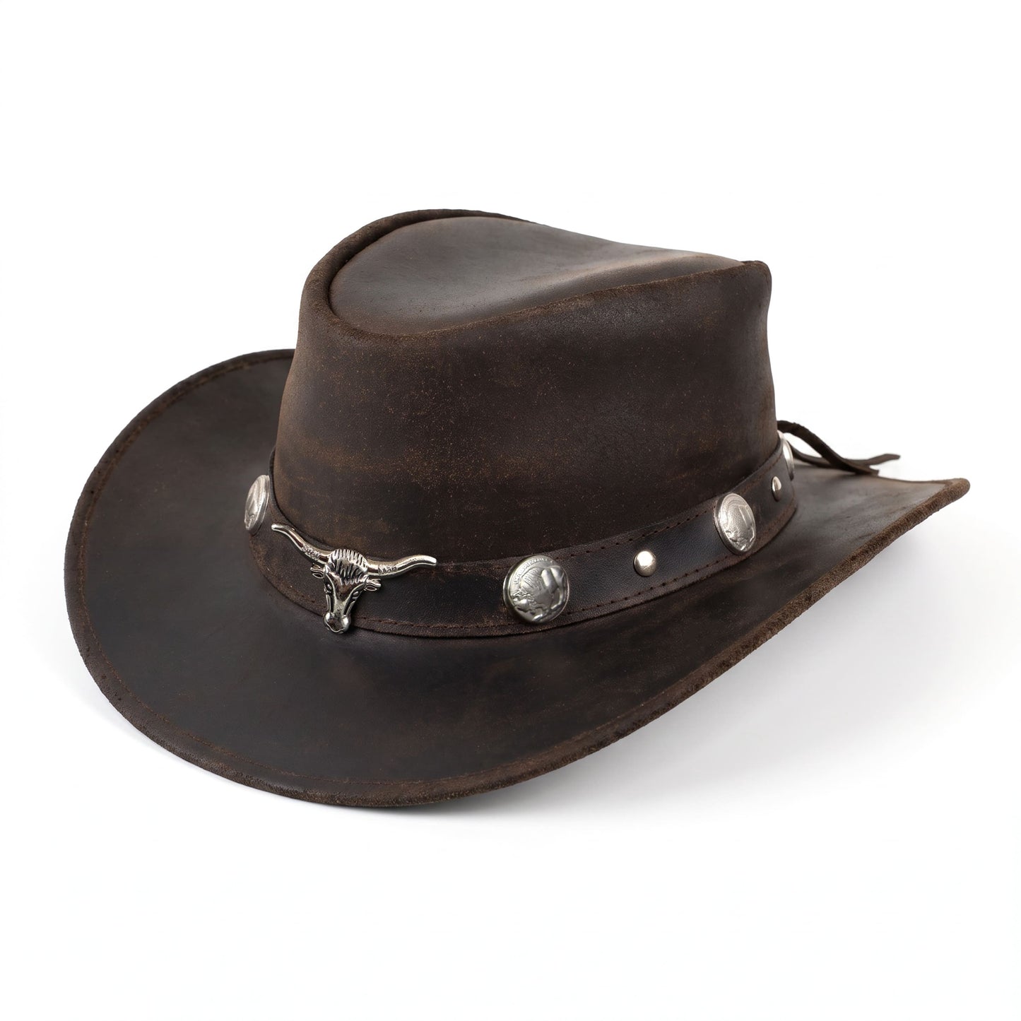 StellMan SilverHorn Leather Hat