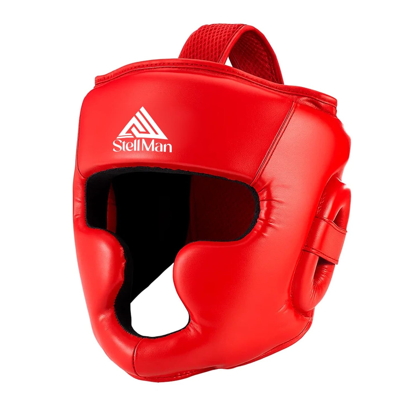 Stellman Warrior Pro Protective Sparring Headgear – Red Edition
