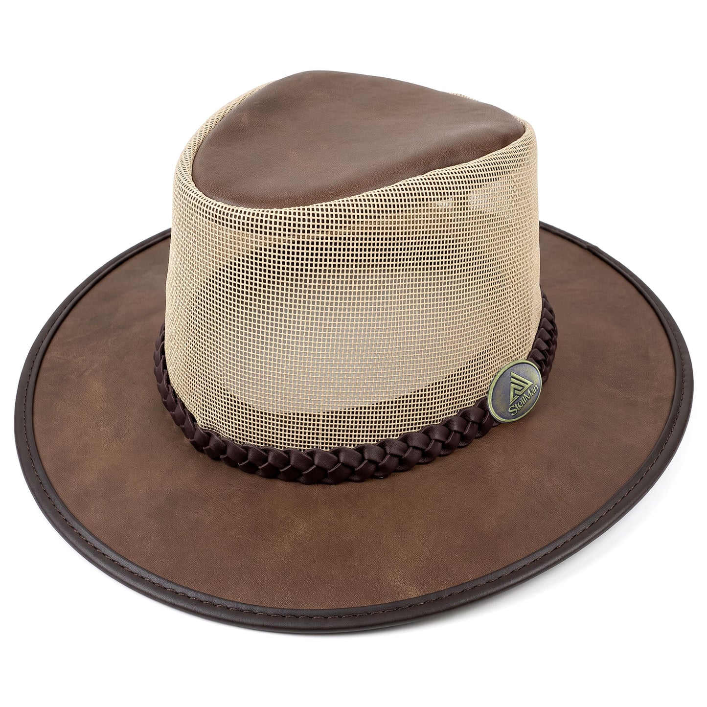 StellMan BrownRange Leather Hat
