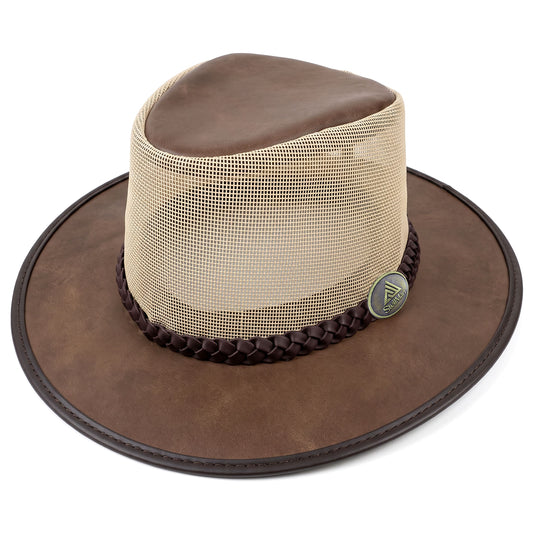 StellMan BrownRange Leather Hat