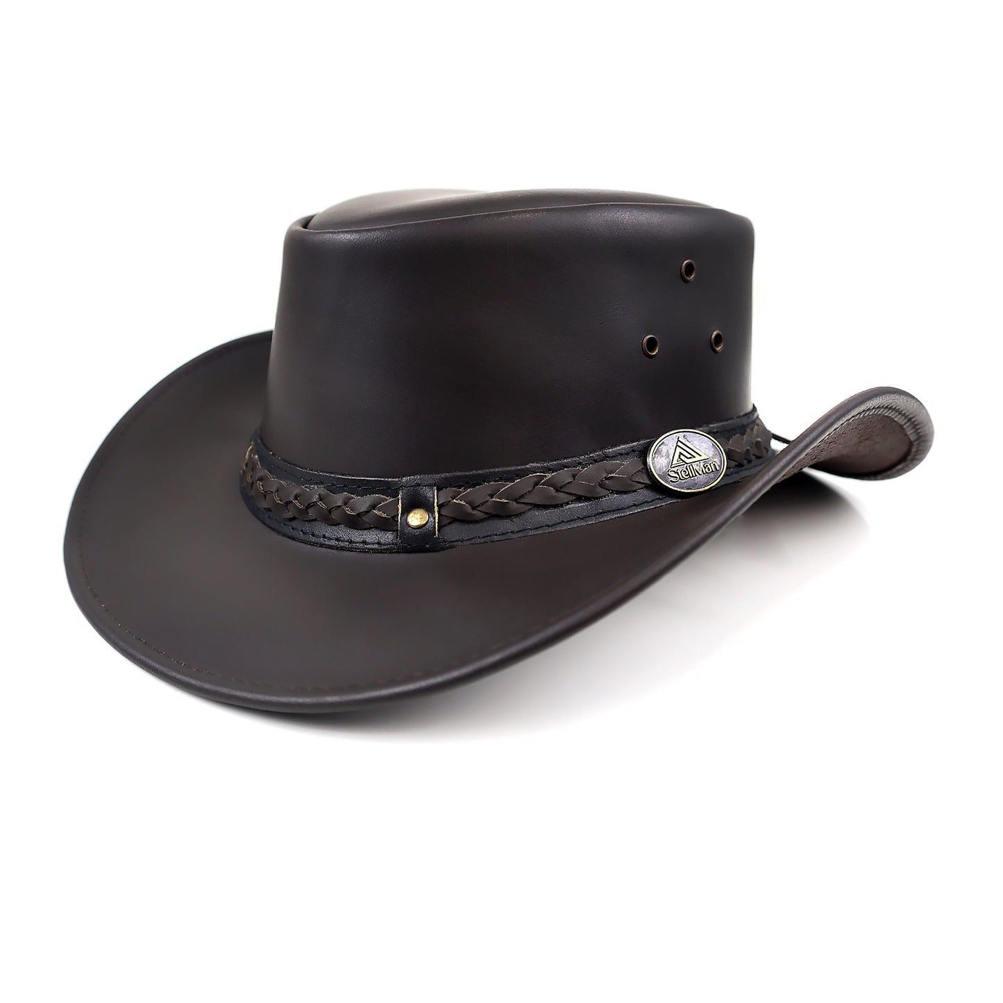 StellMan ShadowCrown Leather Hat
