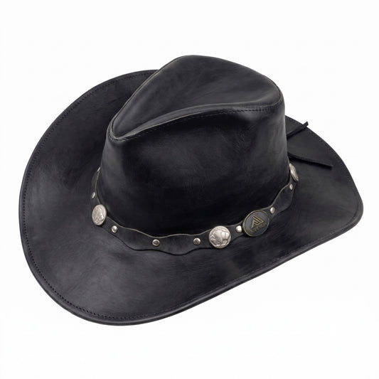 Stellman Rawhide Rodeo Leather Cowboy Hats