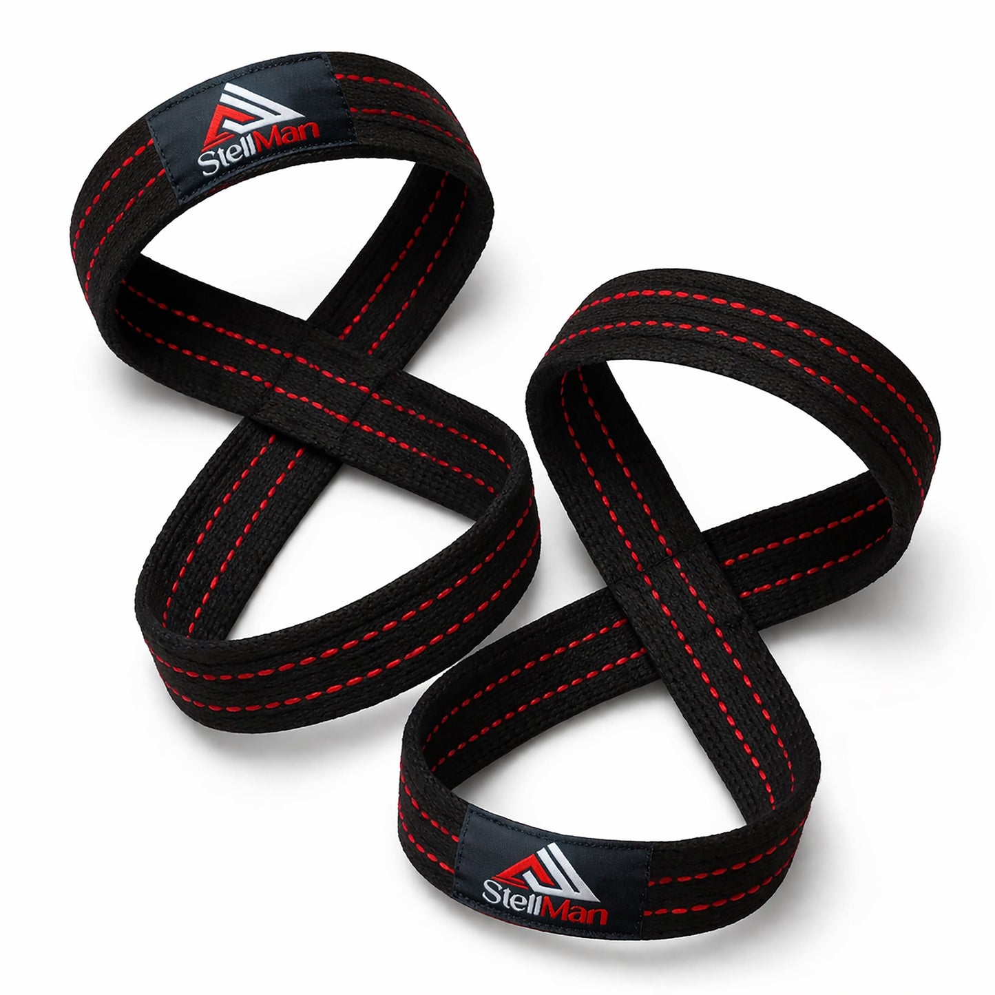 Heavy-Duty Figure 8 Lifting Straps – Deadlift & Weightlifting Grip Support