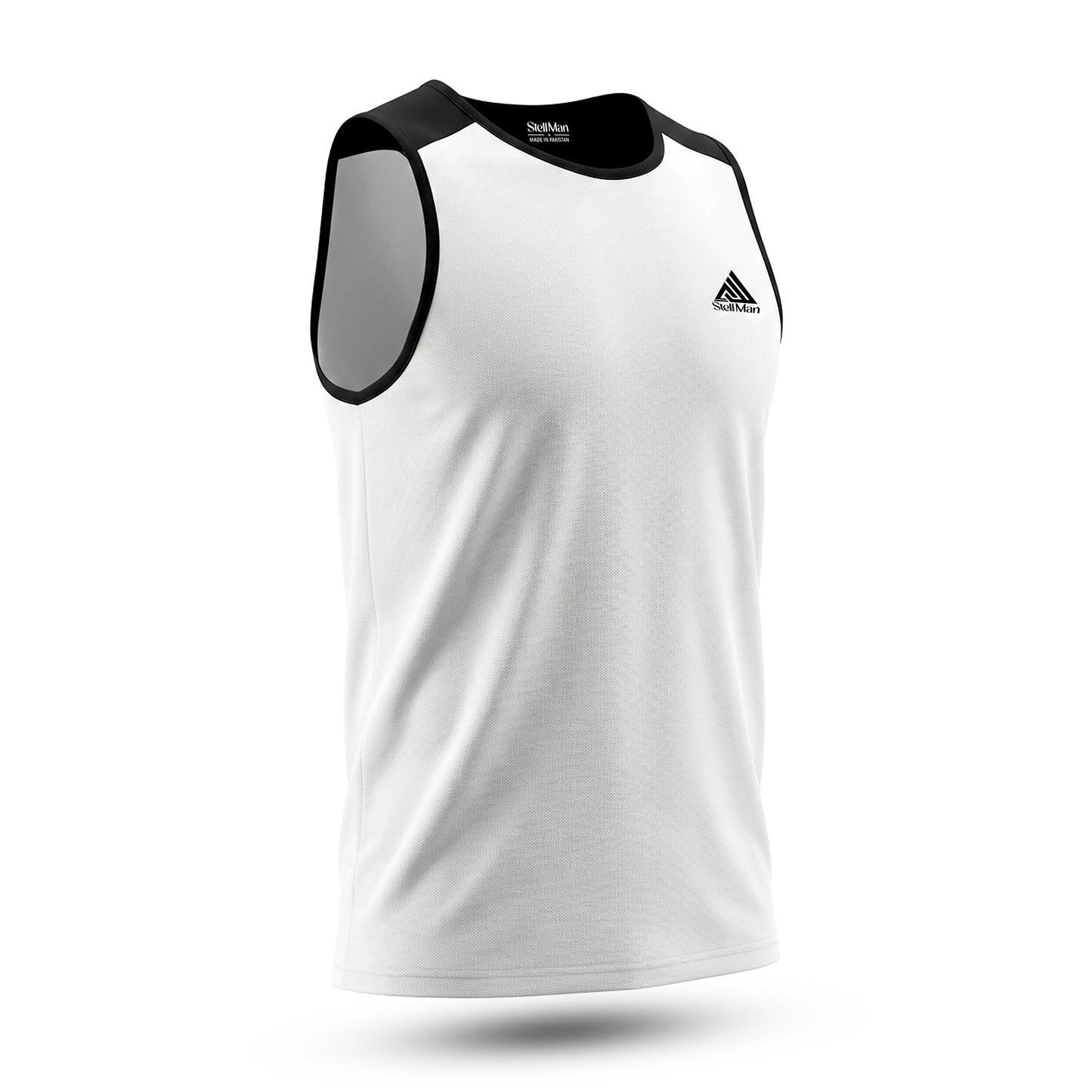 StellMan AeroFlex Men’s Interlock Performance Tank Top – Lightweight Gym & Training Wear
