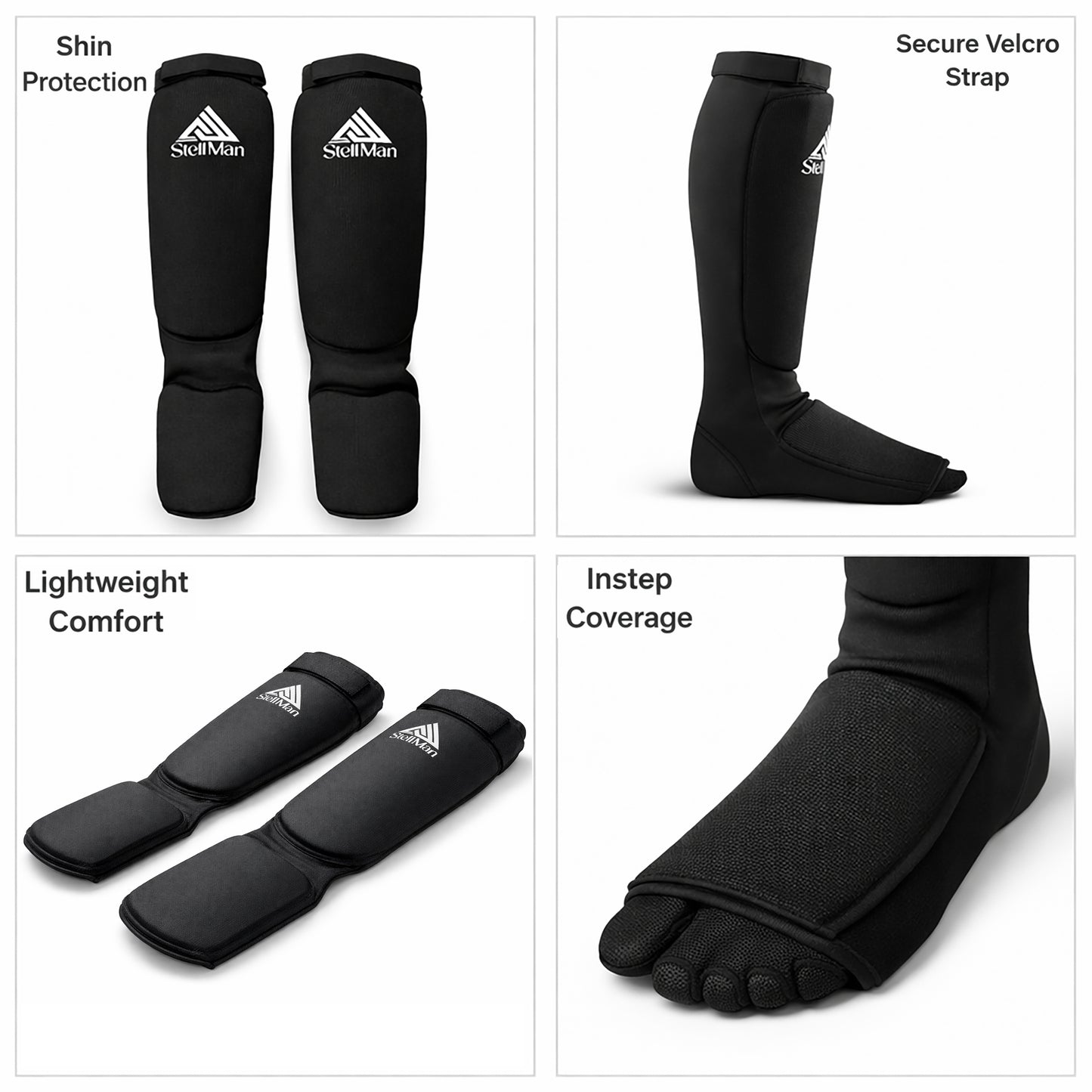 StellMan CombatFlex Shin & Instep Training Protectors