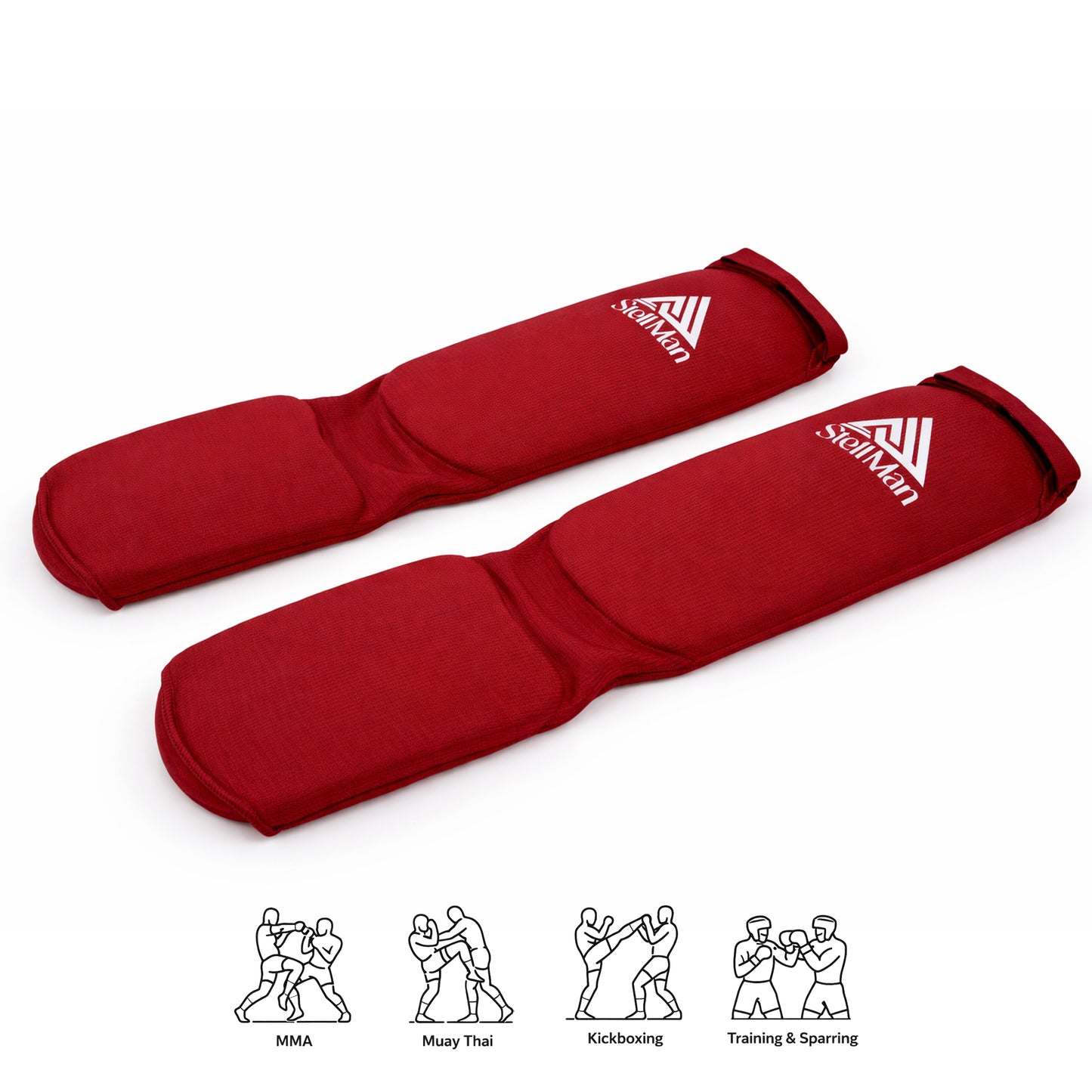 StellMan CrimsonForce Shin & Instep Guards