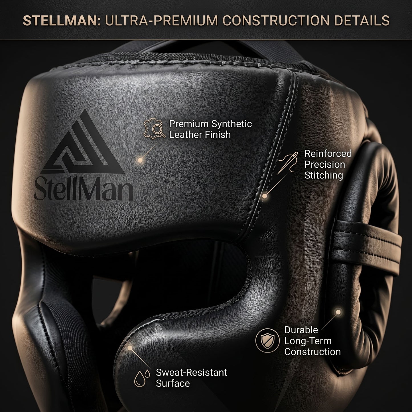 Stellman Phantom Strike Boxing Headgear