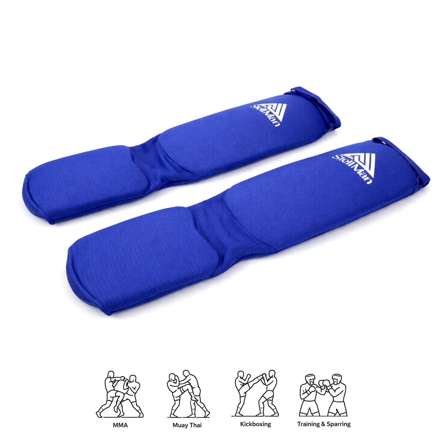 StellMan BlueCore Shin & Instep Guards – Lightweight EVA Protection