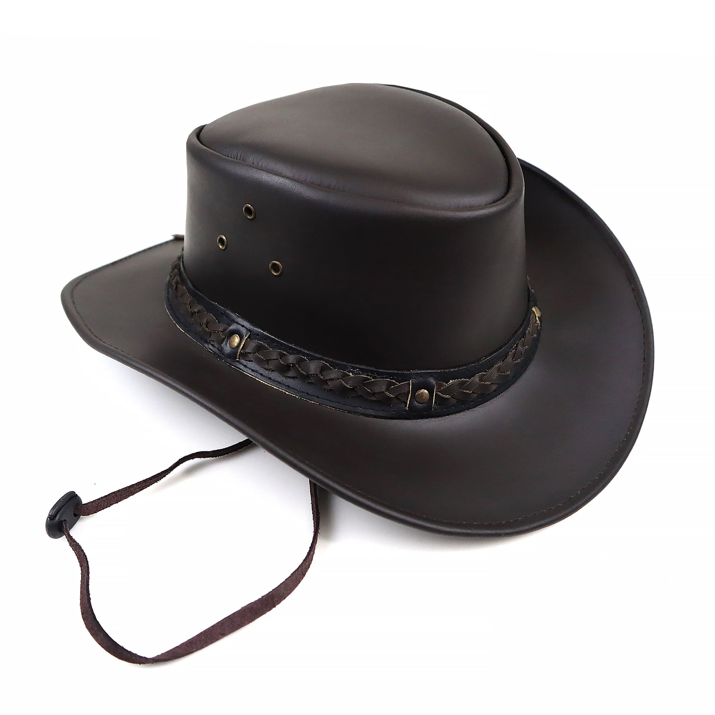 StellMan ShadowCrown Leather Hat