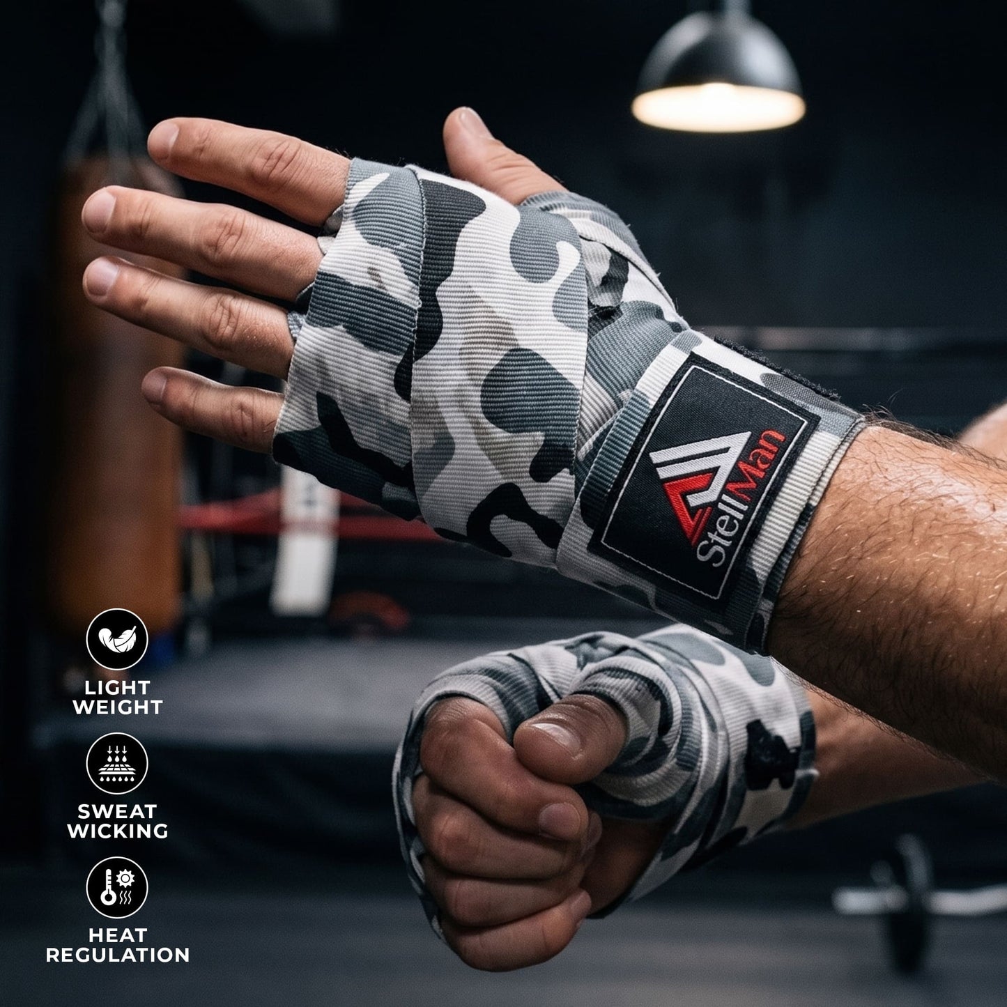 StellMan CamoGuard Boxing Hand Wrap